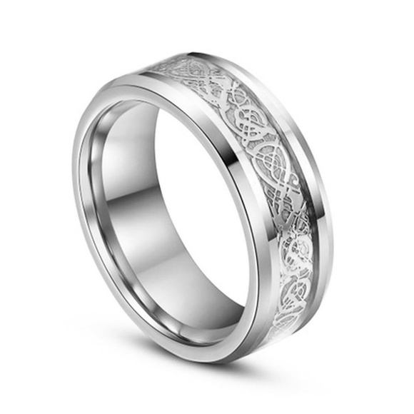 ➰Stunning Silver Celtic Dragon